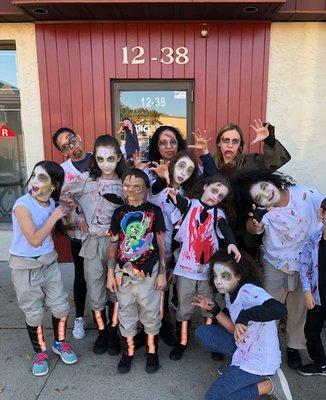 Dance Designs Studio and Thriller - Halloween 2017