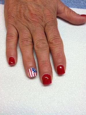 Patriotic Nails