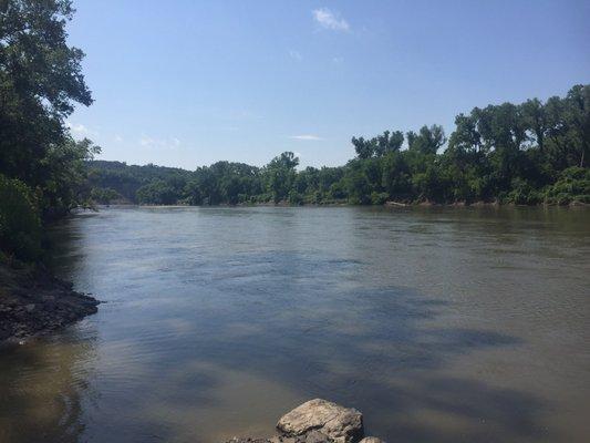 Elkhorn River drop off point