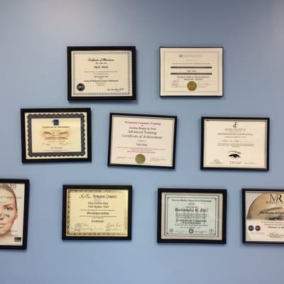 Permanent Makeup Certifications