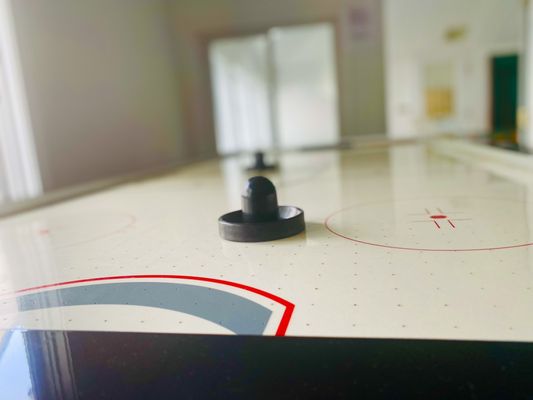 Ice Hockey table in arcade room