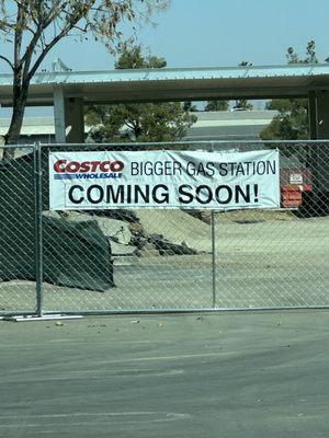 Panama is extra busy since Rosedale is under construction; expansion w extra more pumps. Hopefully this site will also expand w extra pumps.