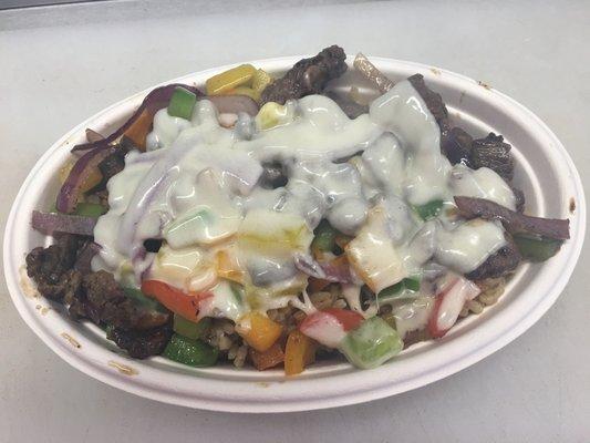 Philly Cheesesteak Bowl