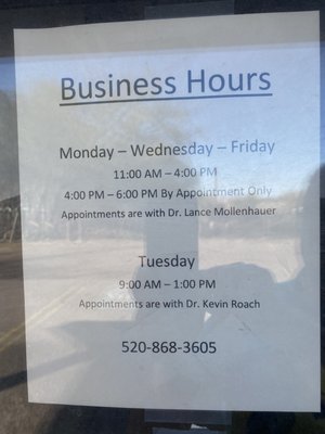 Office hours and providers