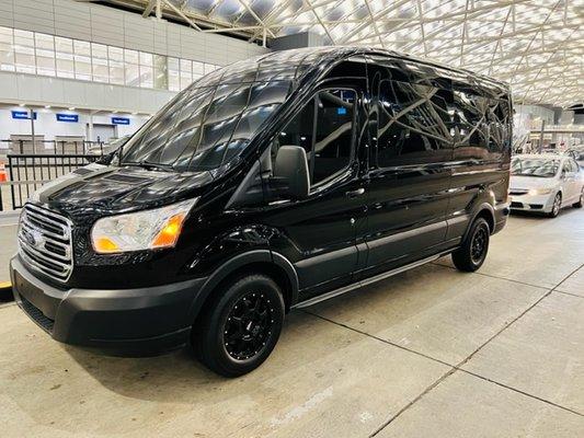 13 Passenger Exec. Van at ATL