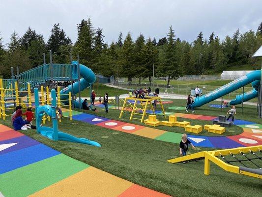 Large, colorful playground!