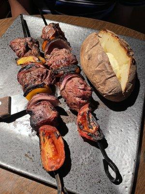 Filet kabobs