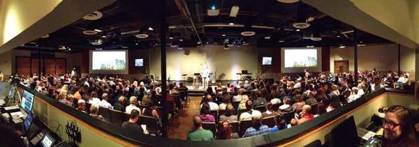 Worship Center at Desert Breeze Community Church, Phoenix, Arizona.