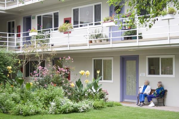 Some of the beautiful gardens seen throughout The Palms, The Oaks, and Garden Creek