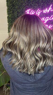 Ashy highlights