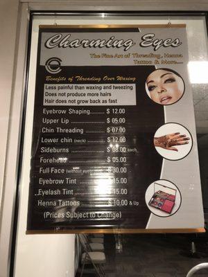 Eyebrow Threading By Charming Eyes