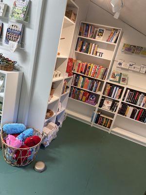 Adult fiction + self-care/reading aesthetic area