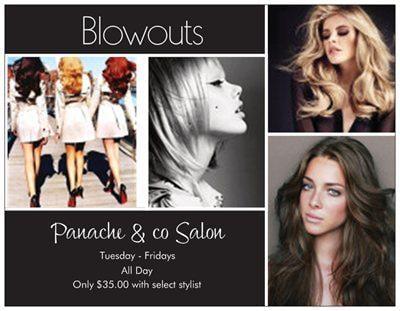 Tue-Friday $35.00 BlowOuts *w/select stylist