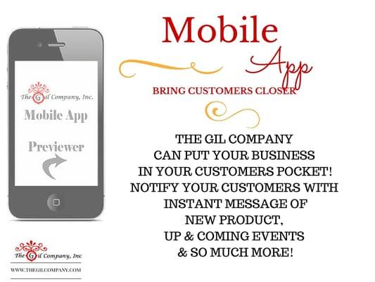 Put YOUR business in your customers pocket with a Mobile App?