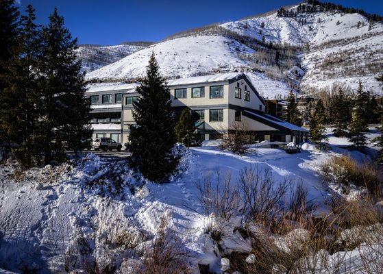 Conveniently located in Vail. Ample parking.