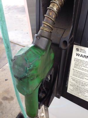 World's most filthy gas pump handle