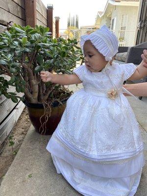 Baptism dress