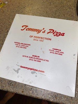 The box I remember from the 1990s!! Grew up with Tommy's!!