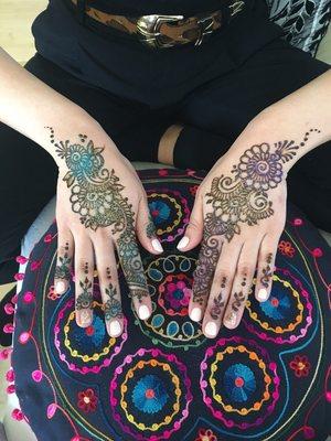 Henna birthday parties