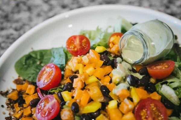 Sweet Potato Quinoa Salad