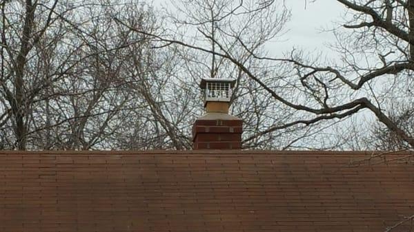 My new chimney, thanks to Total Chimney Care!