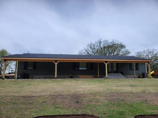 Add on patio cover.