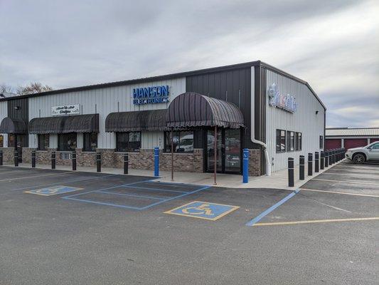 Retail Store Front in Evansville.