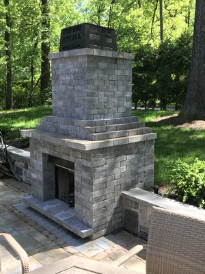 Fireplace installation !