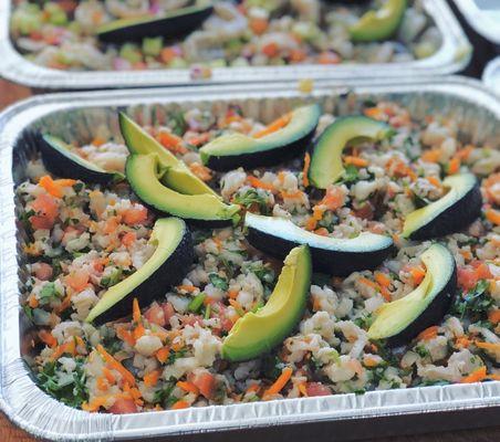 Ceviche de pescado