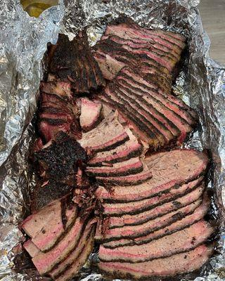 Smoked beef brisket