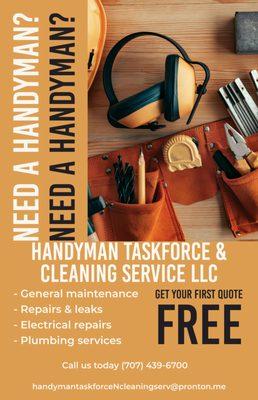 Handyman Taskforce & Cleaning Services