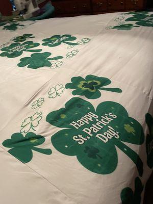 Hand made holiday comforter or throw (holiday images presented)