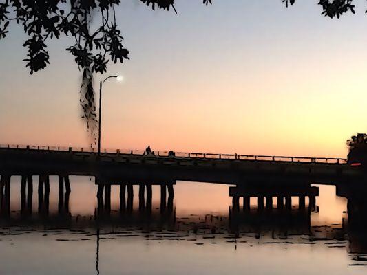 Swing Bridge downtown Beaufort SC.