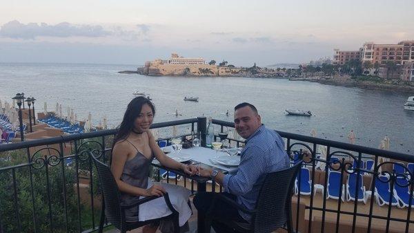 Joseph and Pepper Dinner in Malta