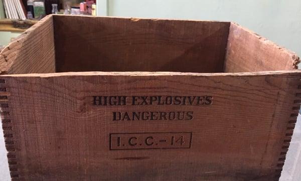 For the mining enthusiasts we have powder crates.