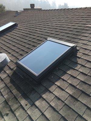 Skylights cleaned!