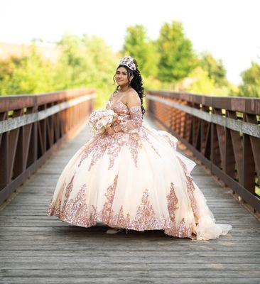 A beautiful Quinceanera