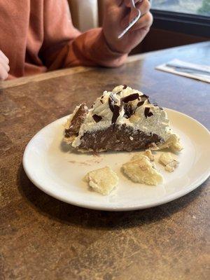 Chocolate cream pie