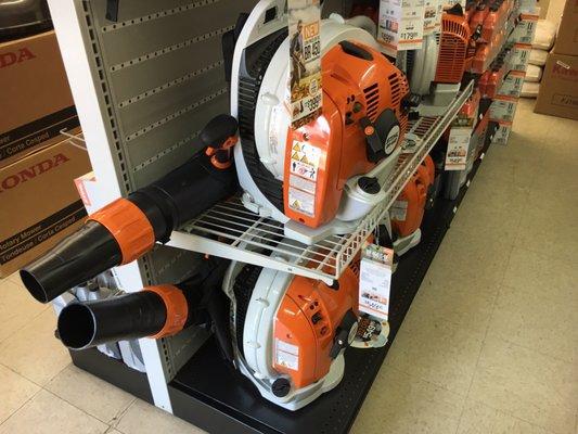 STIHL backpack blowers