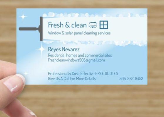 Fresh & Clean Windows and Solar Panel Cleaning Services