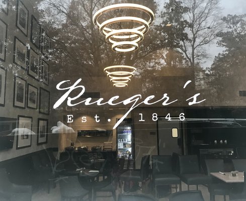 Rueger's Signage