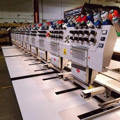 12-Head Embroidery Machine (Bulk Orders)