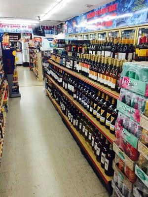 Huge wine selection