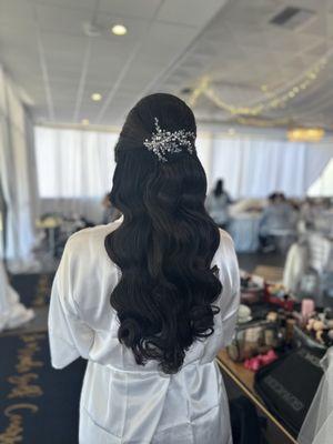 Bridal hair