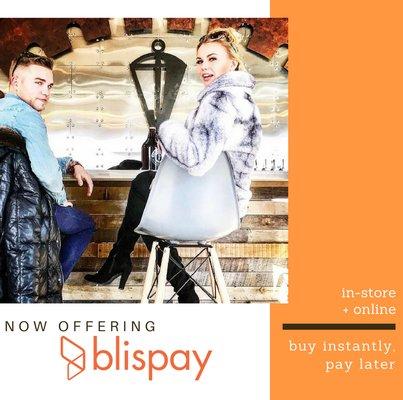 NEW | No Payments No Interest on luxury furs & outerwear purchases over $199 if paid in full in 6 months. +2% cash back | App...