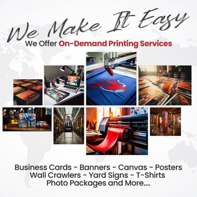 We Support individuals, entrepreneurs, and organizations with personalized mail services, shipping, customized printing and marketing servic