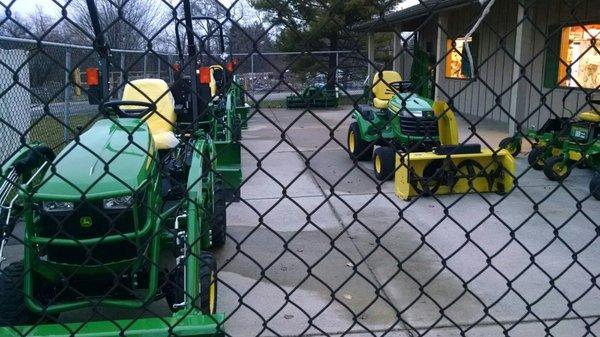 John Deere Tractors.