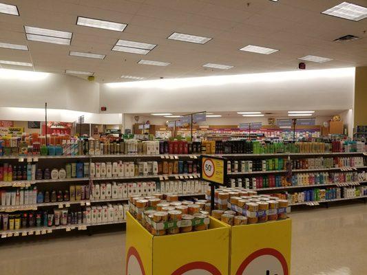 Big Shampoo, and Conditioner Section... All Hair and Body Washes