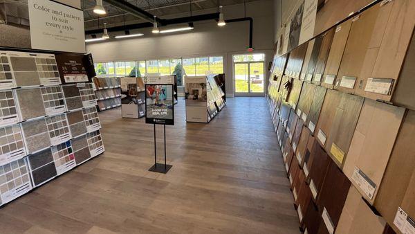 Interior of LL Flooring #1144 - Auburn Hills | Back View