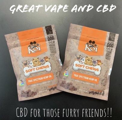 Dogs can also enjoy great benefits from CBD.